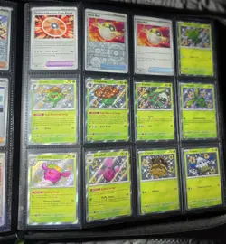 POKEMON PALDEAN FATES MASTER SET 100% COMPLETE WITH PROMOS & BINDER - Image 2