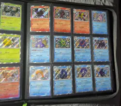 POKEMON PALDEAN FATES MASTER SET 100% COMPLETE WITH PROMOS & BINDER - Image 4