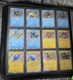 POKEMON PALDEAN FATES MASTER SET 100% COMPLETE WITH PROMOS & BINDER - Image 5
