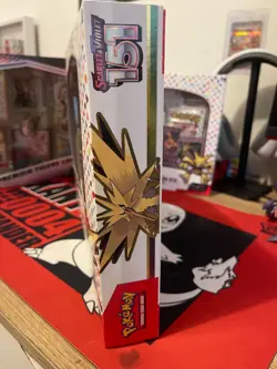 pokemon sealed Zapdos ex collection, mint condition, scarlet and violet 151. - Image 4