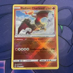 🔥 Radiant Charizard 020/159 Radiant Rare Crown Zenith Pokemon TCG MINT 🔥 - Image 1