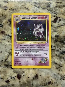 Pokemon Gym Heroes Sabrina’s Gengar 14/132 Mp - Image 1