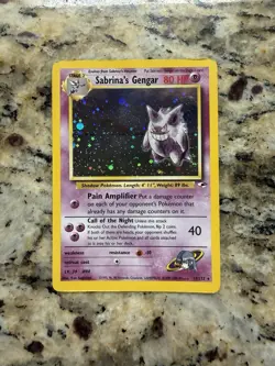 Pokemon Gym Heroes Sabrina’s Gengar 14/132 Mp - Image 2