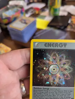 Pokemon TCG Rainbow Energy 17/82 Team Rocket Holo Rare NM Condition WOTC - Image 5
