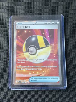 Ultra Ball 264/217 Full Art Trainer Ascended Pokemon Card EXCELLENT Centering - Image 1