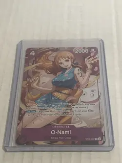 ST18-002 O-Nami EB03 Heroines Dash Pack Alt Art One Piece TCG English Card - Image 1