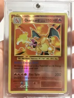Charizard 11/108 Pokemon XY Evolutions - Rare Reverse Holo Card NM Pokemon Card - Image 1