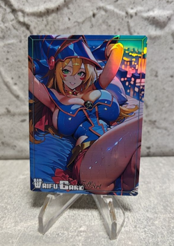 Dark Magician Girl Trading Card Waifu Goddess Story Anime Girl holo Karte Manga - Image 1