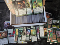 500+ GREEN MTG Magic the Gathering Cards Lot Mythics Rares Uncommons Commons - Image 2