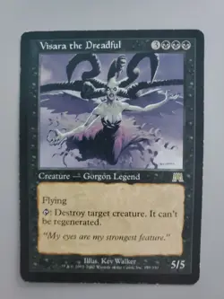 MTG Visara the Dreadful Onslaught Regular Rare MP - Image 1