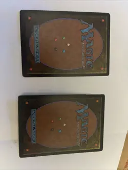 2 CARDS mtg strip mine 4th Edition LP - Image 3