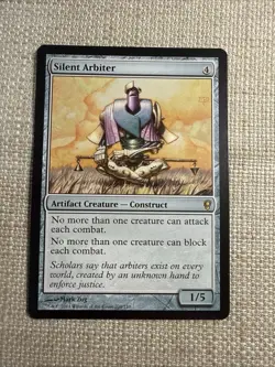 Silent Arbiter #204 (NM) Conspiracy CNS Magic MTG - Image 1