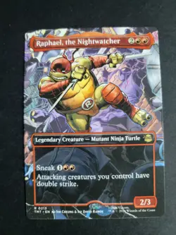 Raphael, the Nightwatcher (Borderless) Rare MTG Ninja Turtles - Image 1
