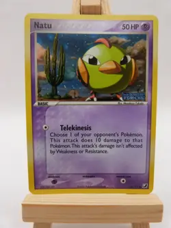 Pokemon Reverse Foil Card : Natu 63/115 (Ex Unseen Forces) - Image 1
