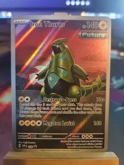Pokemon TCG Iron Thorns 098 Scarlet & Violet Promo Card Holo NM - Image 1