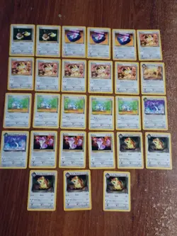 Vintage Pokemon Cards HP Team Rocket Lot 150+ Cards Commons/Uncommons - Image 3