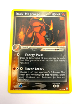 Pokemon Card - Dark Magcargo 38/109 EX Team Rocket Returns *EX* Uncommon - Image 1