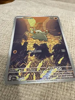 Pokemon TCG Phanpy Card Surging Sparks 205/191 - Image 1