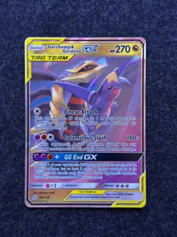 Pokemon TCG Garchomp & Giratina GX Tag Team Unified Minds 146/236 - MINT - Image 1
