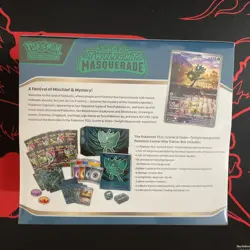Twilight Masquerade Pokemon Center Elite Trainer Box ETB Factory Sealed - Image 2