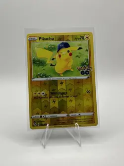 2022 Pokemon TCG - Pikachu Reverse Holo Pokemon GO 28/78 - Image 1