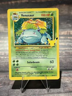 Pokemon Venusaur #15/102 SWSH Celebrations Classic Collection Holo Rare - Image 1