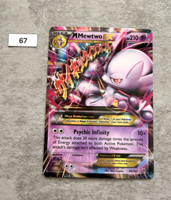 M Mewtwo EX 63/162 Breakthrough Holo 2015 Pokemon - Image 1