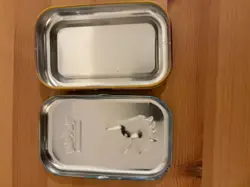 Empty Pokemon Mini Tin - Eevee & Chansey - Sun & Moon 2019 - Image 3