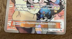 Pokemon Fan Club Full Art Ultra Rare Trainer 106/106 Flashfire Holo English - Image 4
