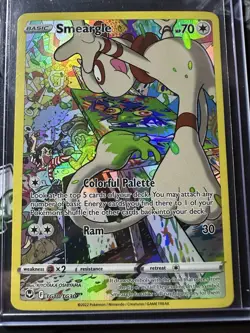 Smeargle TG10/TG30, Sword & Shield: Silver Tempest Trainer Gallery, Pokemon TCG - Image 1