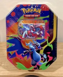 Pokemon TCG Mega Charizard X EX Tin Charizard Promo New Sealed - Image 1