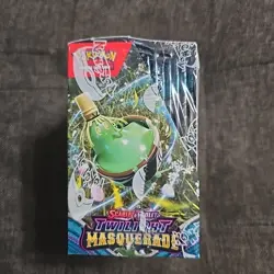 Pokemon Scarlet & Violet TWILIGHT MASQUERADE Booster Box Sealed TCG 36 Packs - Image 2