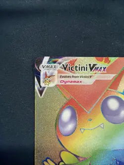 Pokemon Victini VMAX Secret Rare Holo SWSH05: Battle Styles 2021 165/163 NM - Image 2