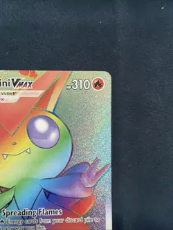 Pokemon Victini VMAX Secret Rare Holo SWSH05: Battle Styles 2021 165/163 NM - Image 3