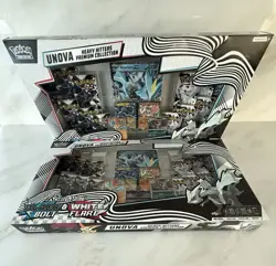 Pokemon Unova Heavy Hitters Premium Collection Costco Black Bolt White Flare (2) - Image 1