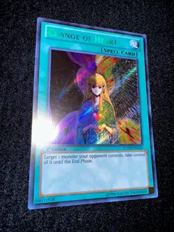 🔥 YUGIOH • CHANGE OF HEART • SECRET RARE • LCYW-EN124 • 1st EDITION • NM 🔥 - Image 4