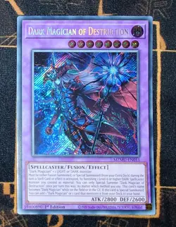 YUGIOH Dark Magician of Destruction (MZMU-EN011) Secret Rare 1st Edition NM - Image 1
