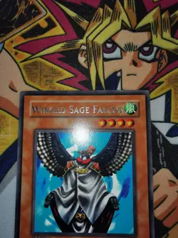 Winged Sage Falcos pgd-072 1st Edition (VG) Rare Yu-Gi-Oh! - Image 2