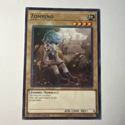 Yugioh Zombino MP18-EN169 1st Ed Common Near Mint - Image 1