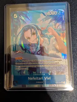 One Piece TCG Nefeltari Vivi Alt Art EB03-024 SR Heroines Edition English NM - Image 1