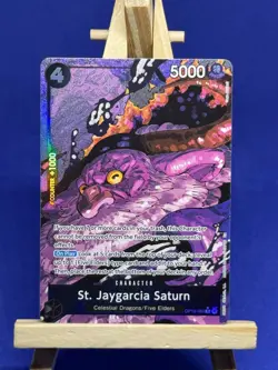 One Piece St. Jaygarcia Saturn OP13-083 Alt Art Carrying On His Will - Image 1