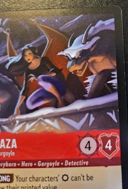 Elisa Maza - Transformed Gargoyle 112/204 Rare Winterspell Disney Lorcana TCG - Image 3