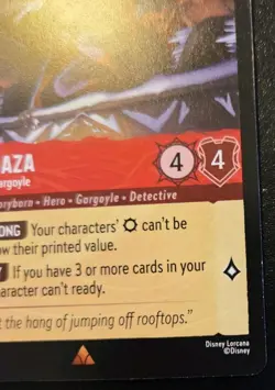 Elisa Maza - Transformed Gargoyle 112/204 Rare Winterspell Disney Lorcana TCG - Image 5