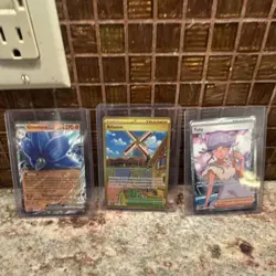 Pokemon Scarlet & Violet 8 Card Lot Glimmora Tulip Gardevoir V Full Art Holo - Image 2