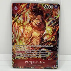 Portgas.D.Ace (Illustration Box Vol.5) ST15-005 One Piece Promotion Cards Foil - Image 1