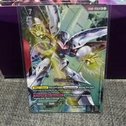 Qubeley Gundam TCG GD02-036 LR+ Alt Art Holofoil Rare Card - Image 1