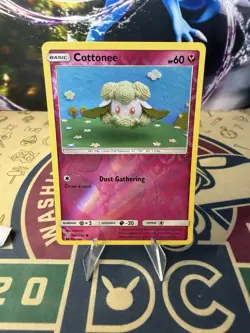Cottonee 143/236 Unified Minds Reverse Holo Pokemon Card - Image 1