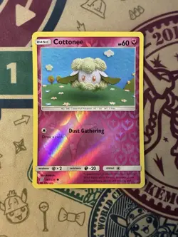 Cottonee 143/236 Unified Minds Reverse Holo Pokemon Card - Image 3