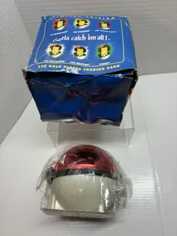 Pokemon Togepi 23K Gold Plated Card Burger King 1999 Factory Sealed Damaged Box - Image 2