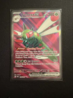 Pokemon TCG Destined Rivals Yanmega EX Full Art Card 206/182 - Image 1